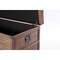 Vintiquewise Wooden Rectangular Lined Rustic Storage Trunk with Latch, PK 2 QI003512.2 - alternate 5